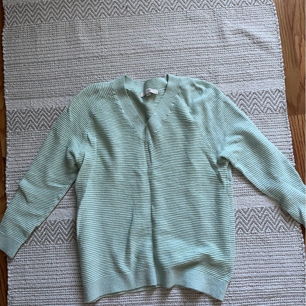 Loft mint green sweater